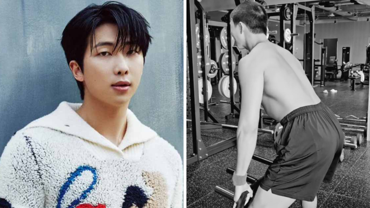 BTS' RM Sends Fandom Into Frenzy As He Drops Shirtless Workout Video With Chuseok Wishes. WATCH