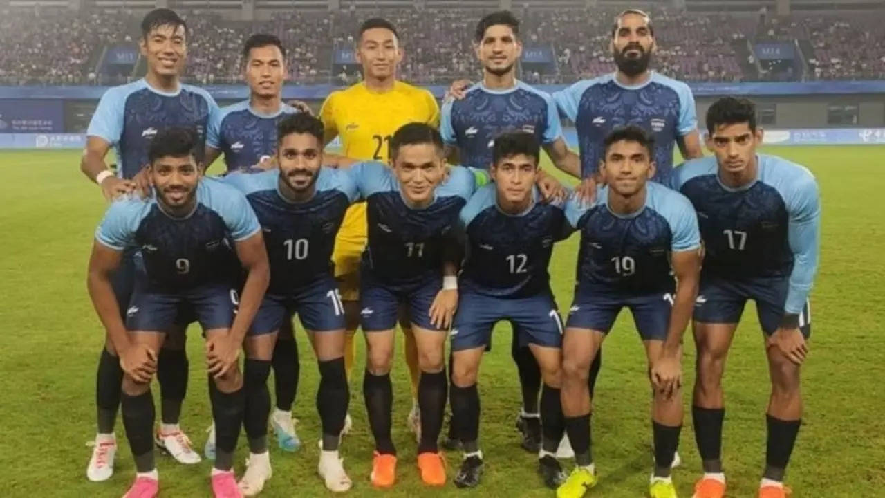 Why is Indian football team not playing Asian Games 2022?