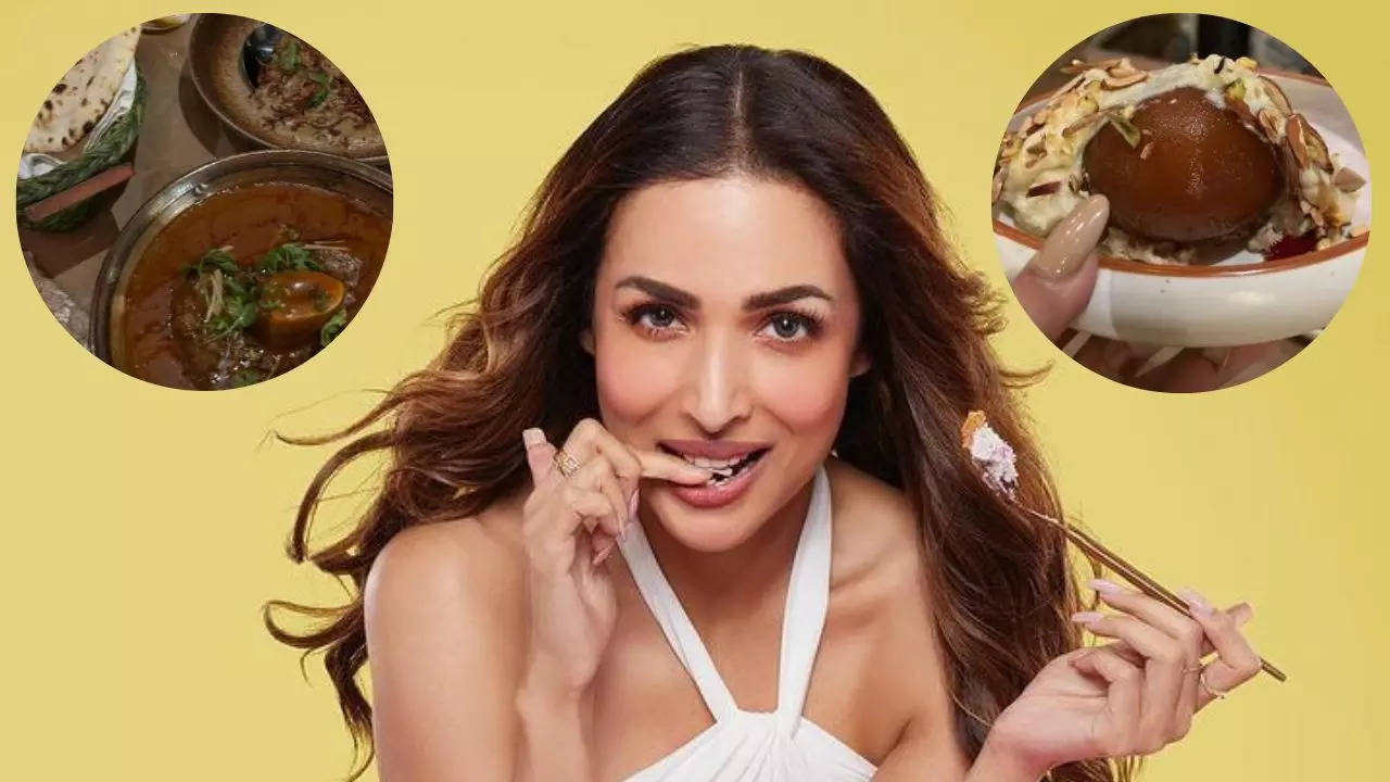 Malaika Arora Enjoys Haleem at a Newly Opened Restaurant in Goa