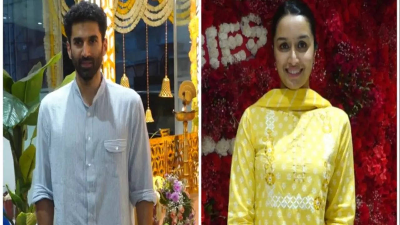 Shraddha Kapoor, Aditya Roy Kapur Greet Each Other With Warm Hug