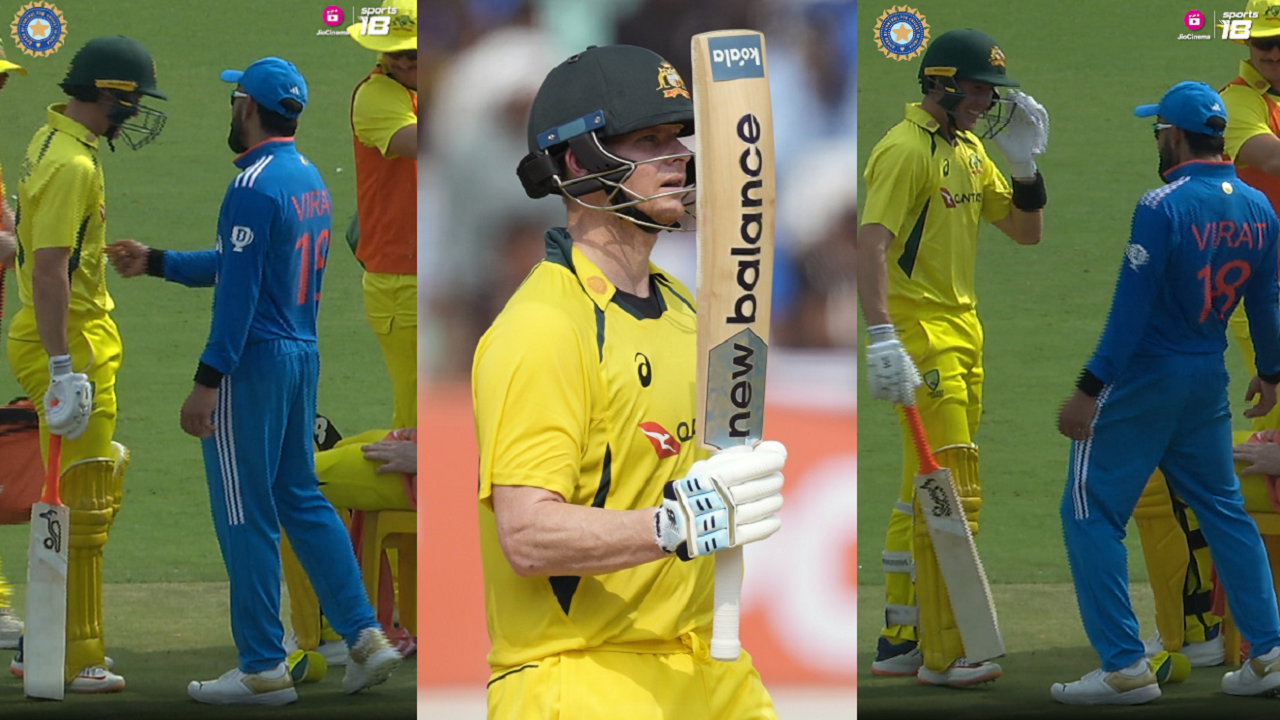 Steve Smith's Reaction To Virat Kohli's Hilarious Dance Moves During 3rd IND-AUS ODI, Post Goes Viral