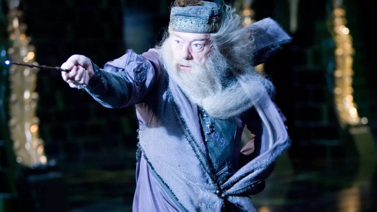 Daniel Radcliffe, Rupert Grint, Emma Watson Remember Professor Dumbledore Actor Michael Gambon