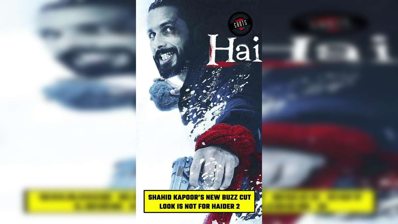 Inspired by dad: Shahid Kapoor shaved his hair for his next film 'Haider'