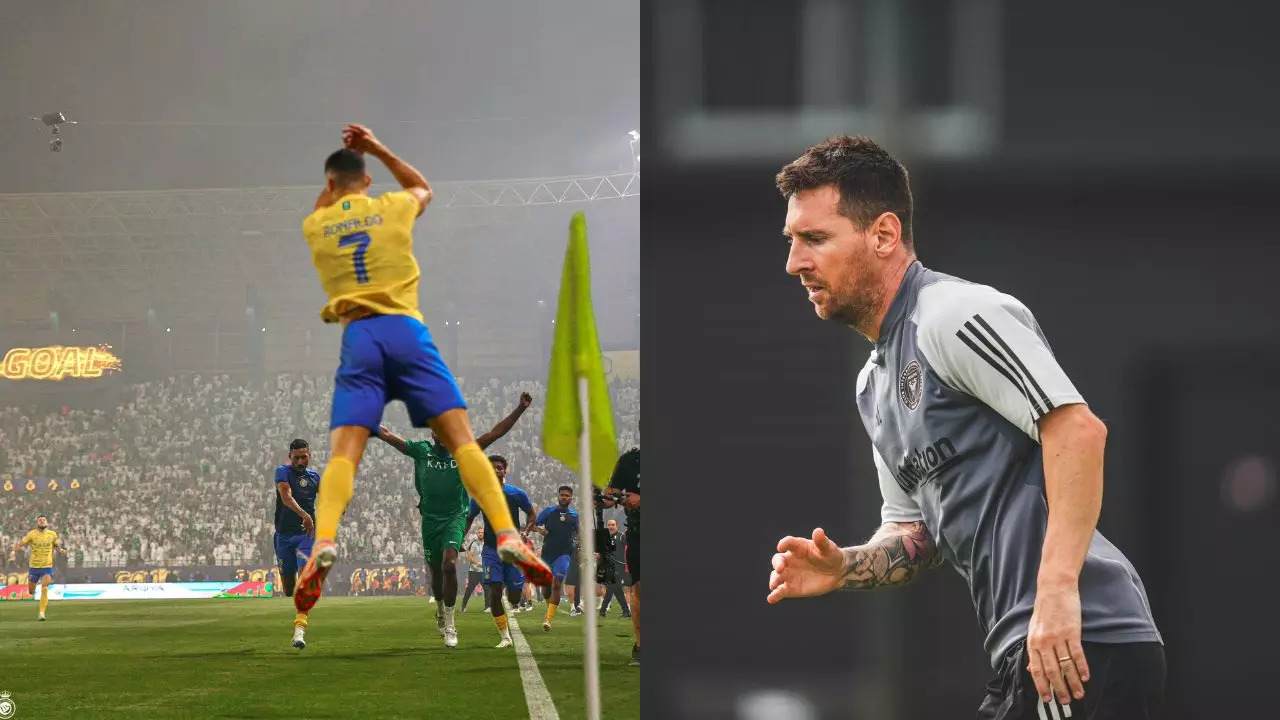 Cristiano Ronaldo and Lionel Messi