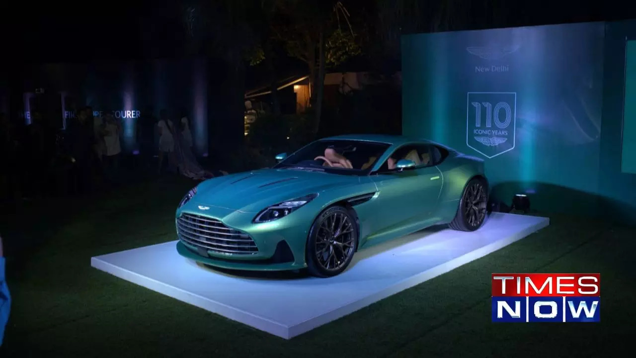 Aston Martin DB12 Super Tourer Launched In India For Rs 4.59 Crore