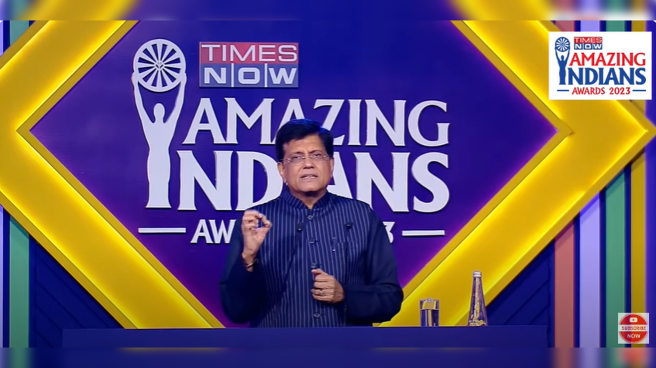 'When 140 Crores Indians Work With Sense of Duty...': Union Minister Piyush Goyal at Amazing Indians 2023