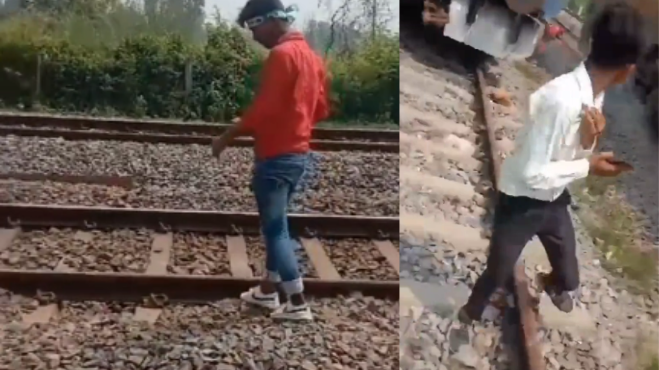 Train Runs Over UP Teen Trying To Create Reels On Railway Track