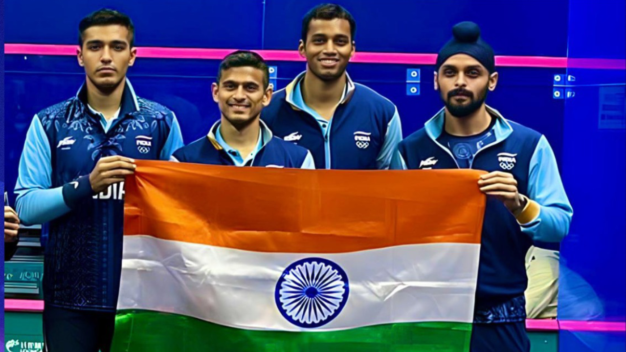 India squash team