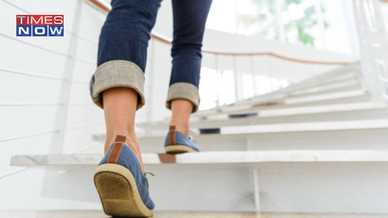 Climbing stairs