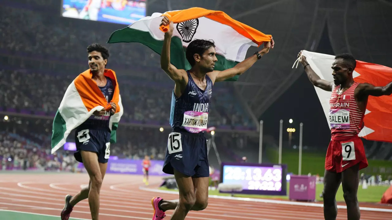 Asian Games 2022: Kartik Kumar Wins Silver, Gulveer Singh Bags Bronze In Men's 10000m Event