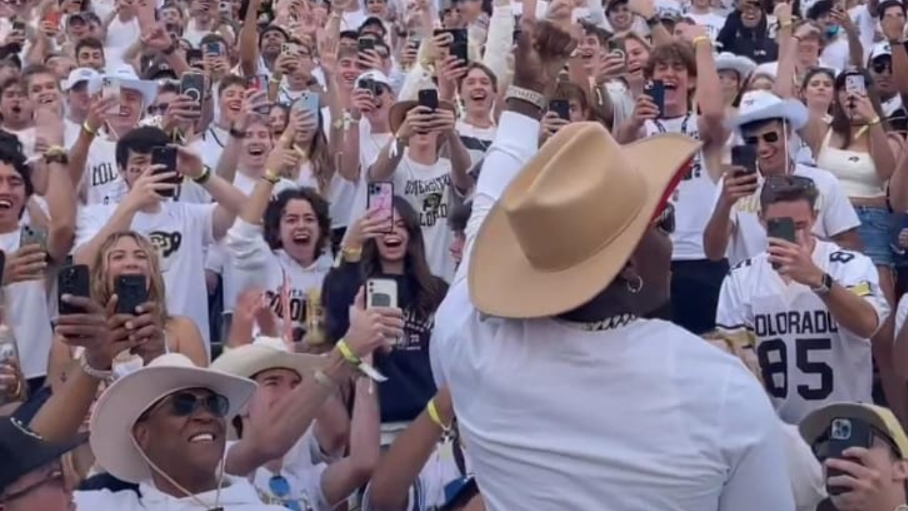 DaBaby at Colorado vs Oregon game.