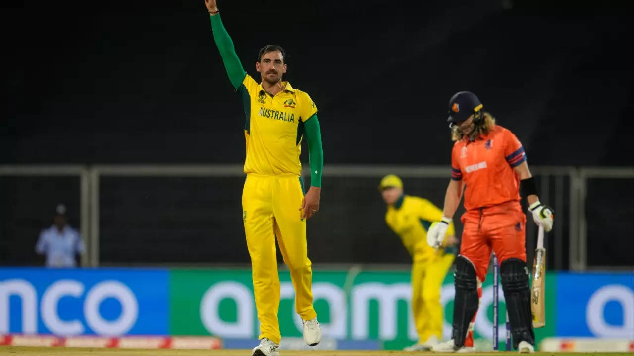 Mitchell Starc Takes Hat-Trick As Australia Defeat Netherlands In  Rain-Affected World Cup 2023 Warm-Up Match