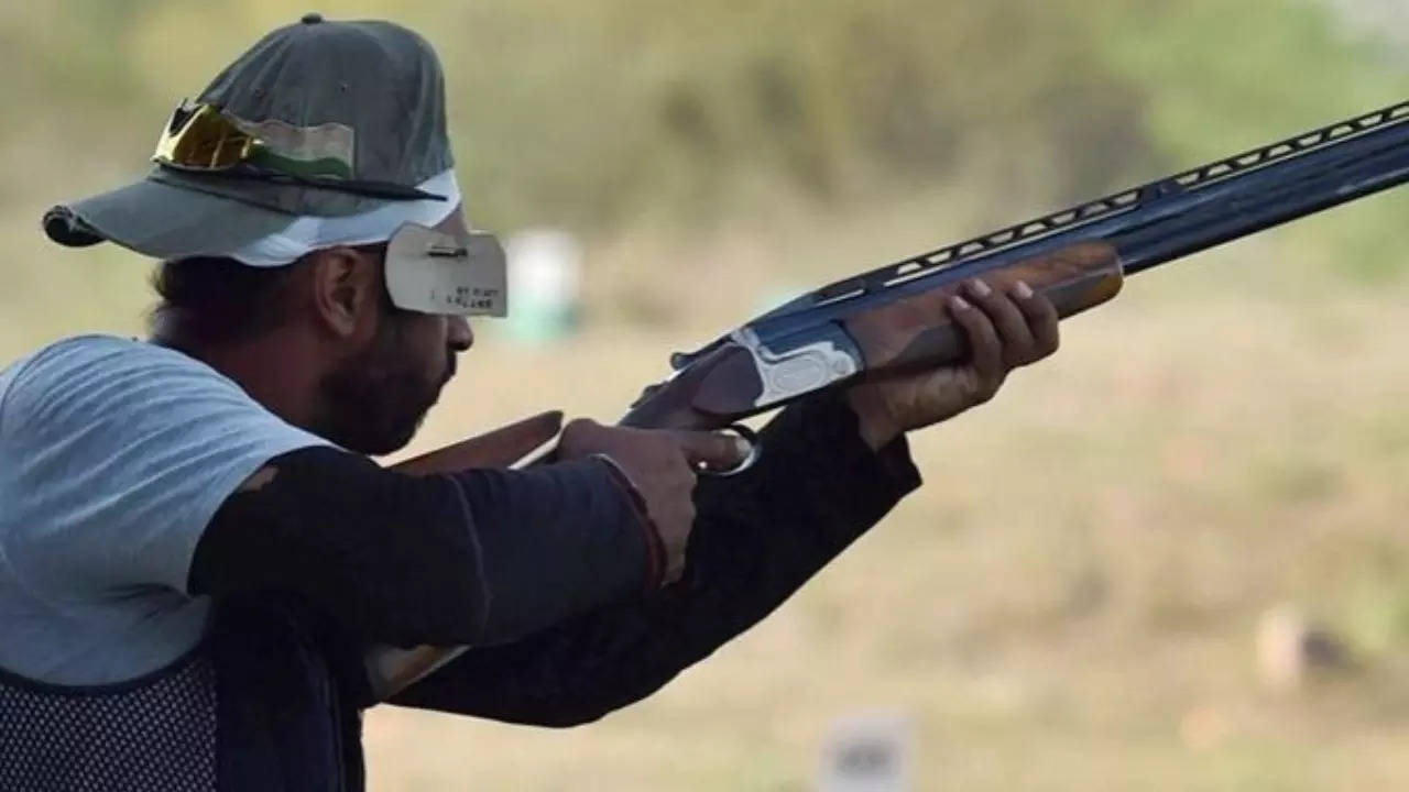 India Win Gold In Men's Trap Event