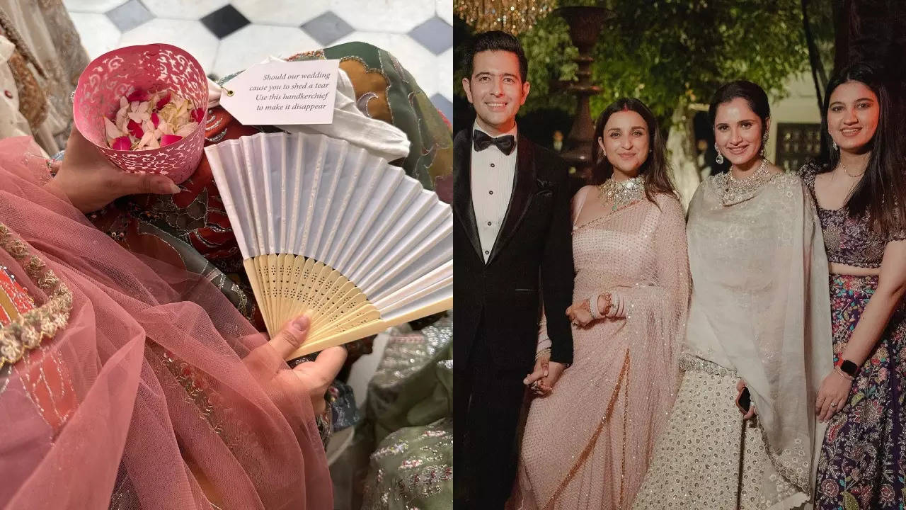 Bride Parineeti Chopra Gave Customised Handkerchiefs To Guests In Case Wedding Made Them Teary-Eyed, REVEALS Sania Mirza