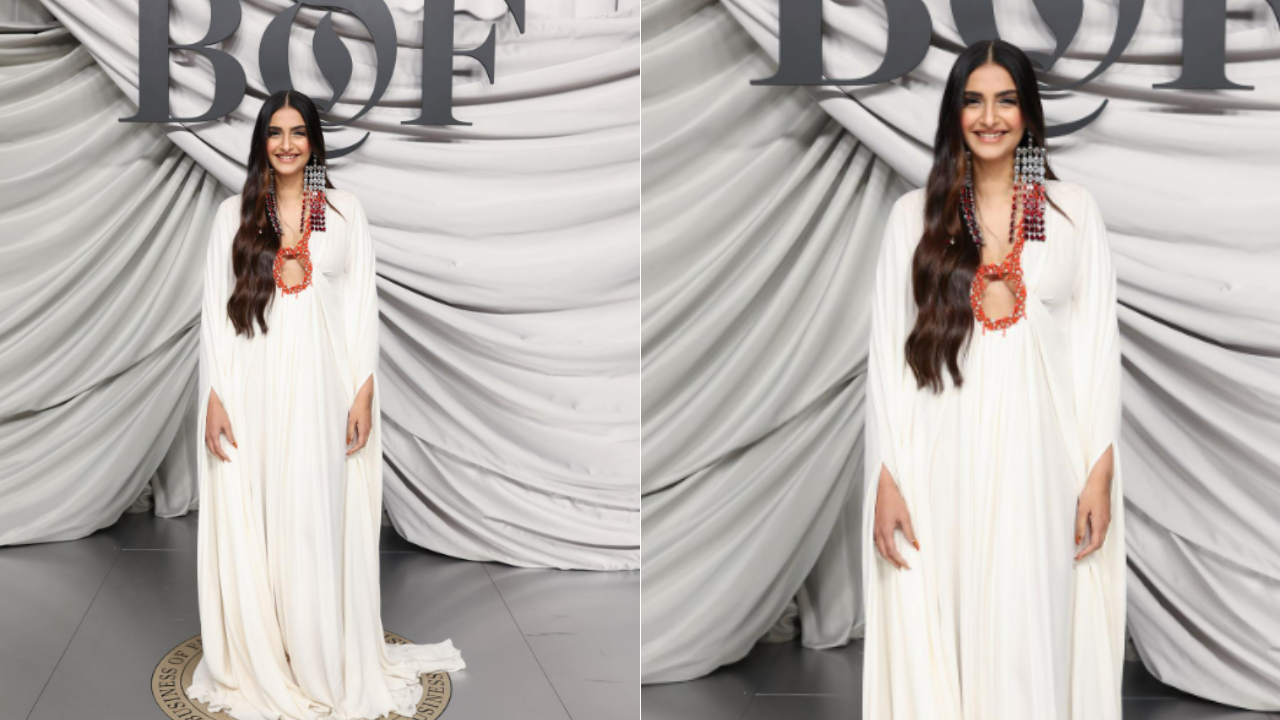 Sonam Kapoor Stuns In A White Outfit On Her Birthday - Pragativadi