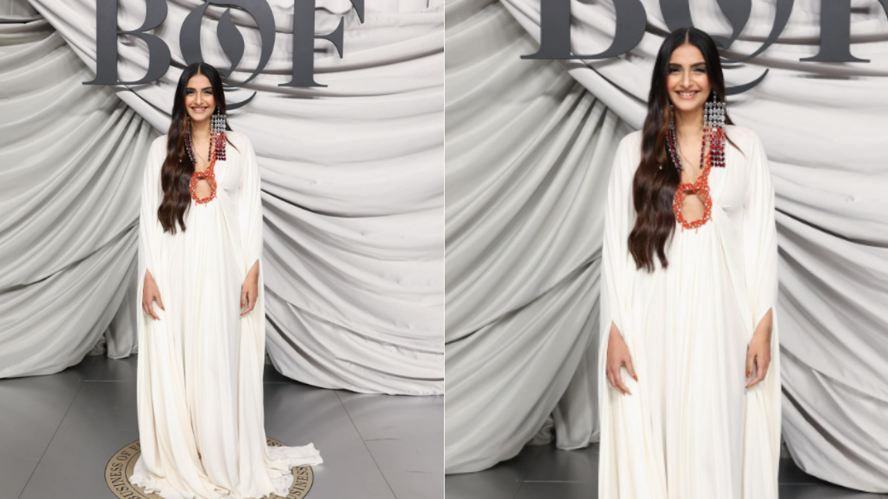 Sonam Kapoor At Business of Fashion 500 Gala