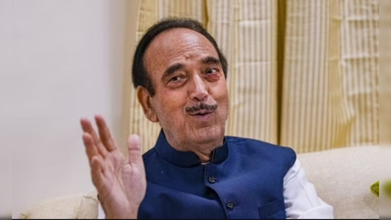 Ghulam Nabi Azad Responds To 'Rumours' Of Being Next L-G Of J&K