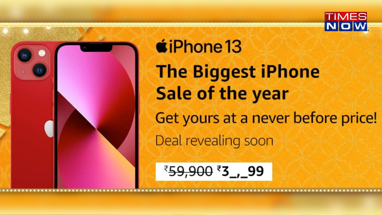 iPhone 13 To Be a Steal Deal During Amazon Great Indian Festival Sale ...