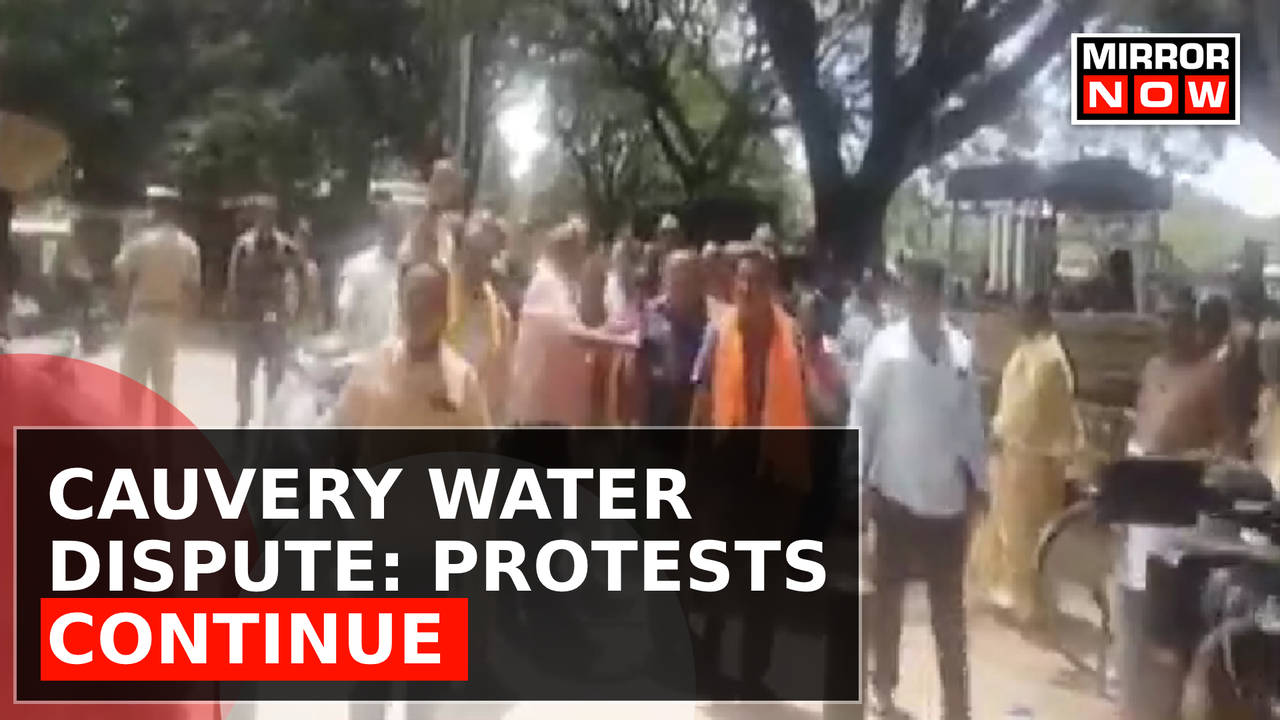 Cauvery Water Dispute | Protests Intensify In Karnataka, Plans For ...