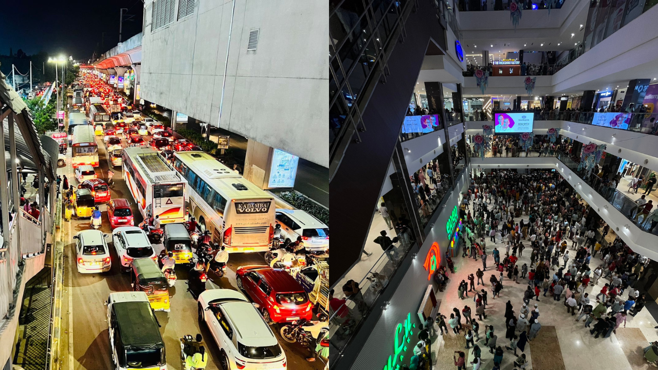 Hyderabad’s LuLu Mall: Traffic Chaos, Stampede-Like Scenes Leave Citizens Furious