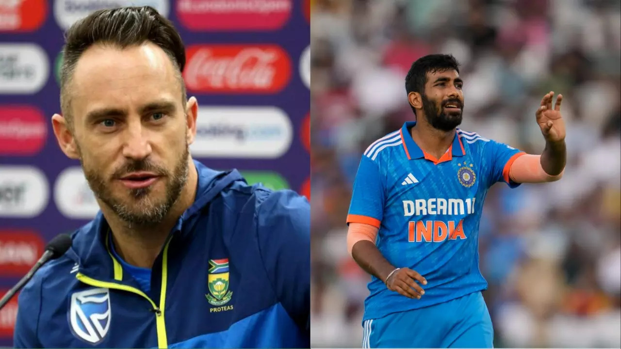 No Jasprit Bumrah, 2 Indians: Faf Du Plessis Names His 'Fab 4' Bowlers For ODI World Cup 2023