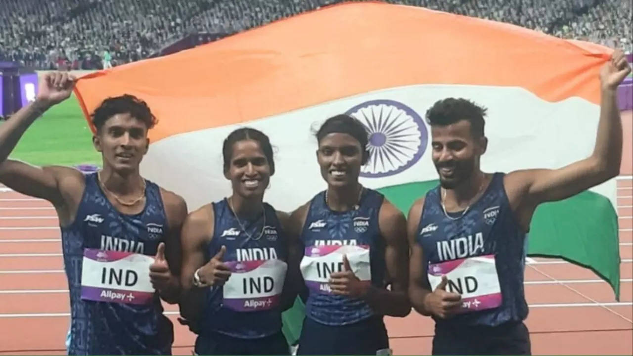 Asian Games: India's 4x400m Mixed Relay Bronze Medal Upgraded To Silver After Sri Lanka Gets Disqualified