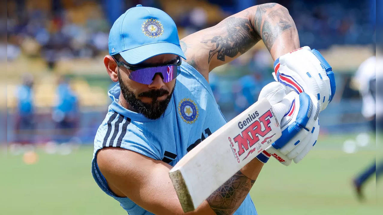 Virat Kohli's participation in India's second ODI World Cup 2023 warm-up match against the Netherlands is doubtful.