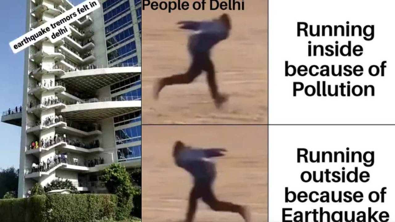 Delhi- NCR Earthquake: Memes flooded social media.