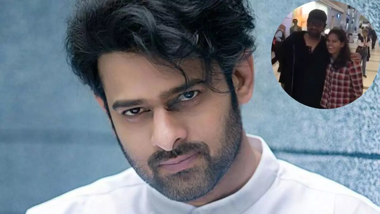 Caught On Camera: Prabhas' Female Fan Slaps Actor After Clicking Selfie With Him. WATCH Viral Video