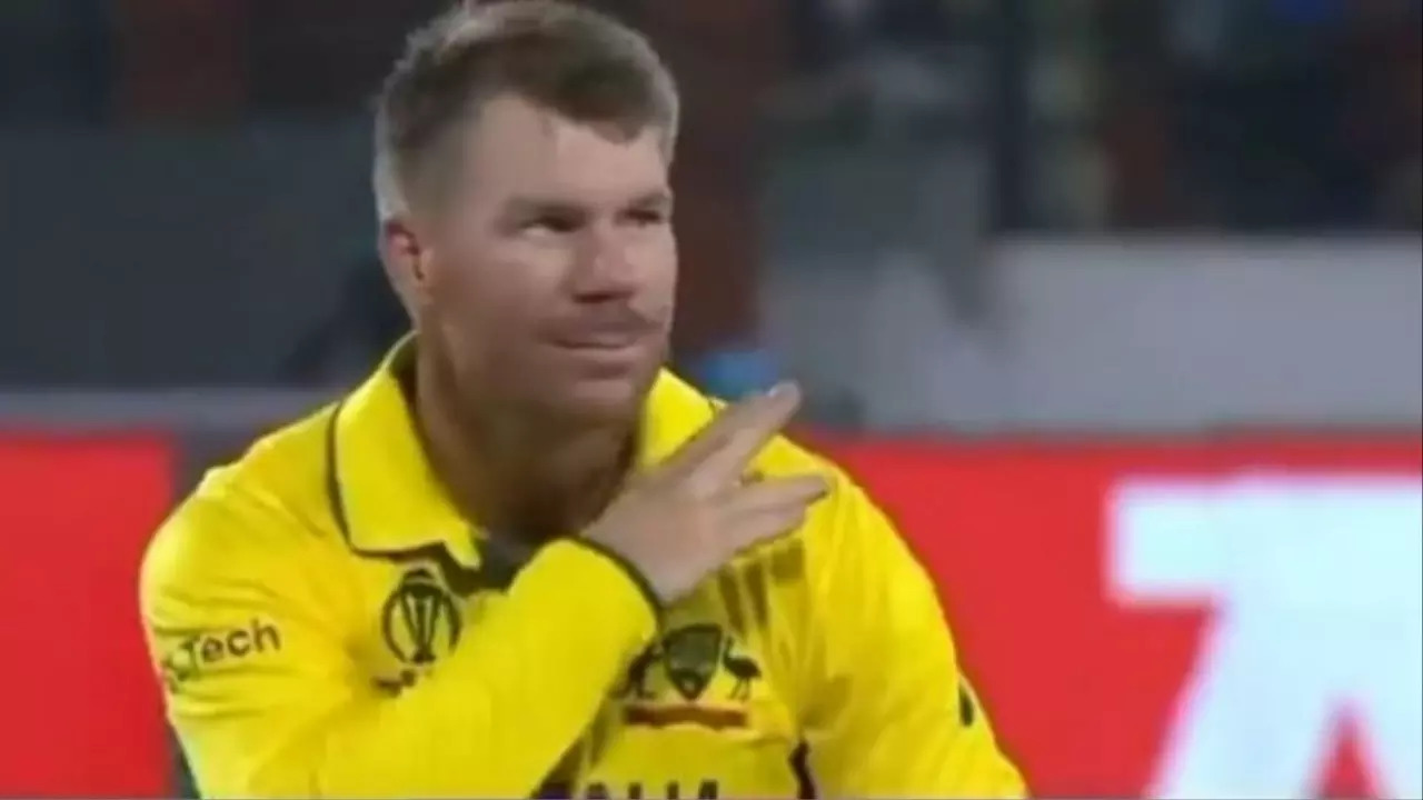 WATCH: David Warner Does Pushpa Celebration After Taking Catch, Dances To Srivalli During Match In Hyderabad