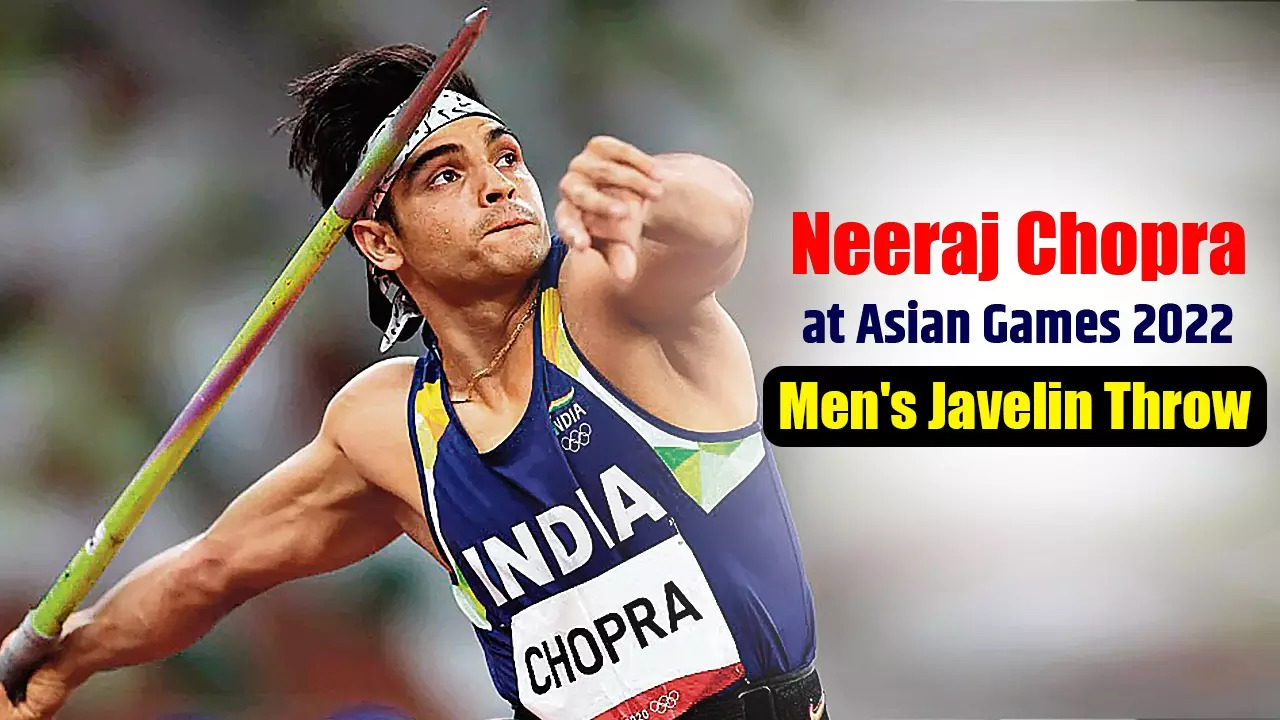 Neeraj Chopra At Asian Games 2023 Mens Javelin Highlights Neeraj Takes Gold Kishore Wins Silver