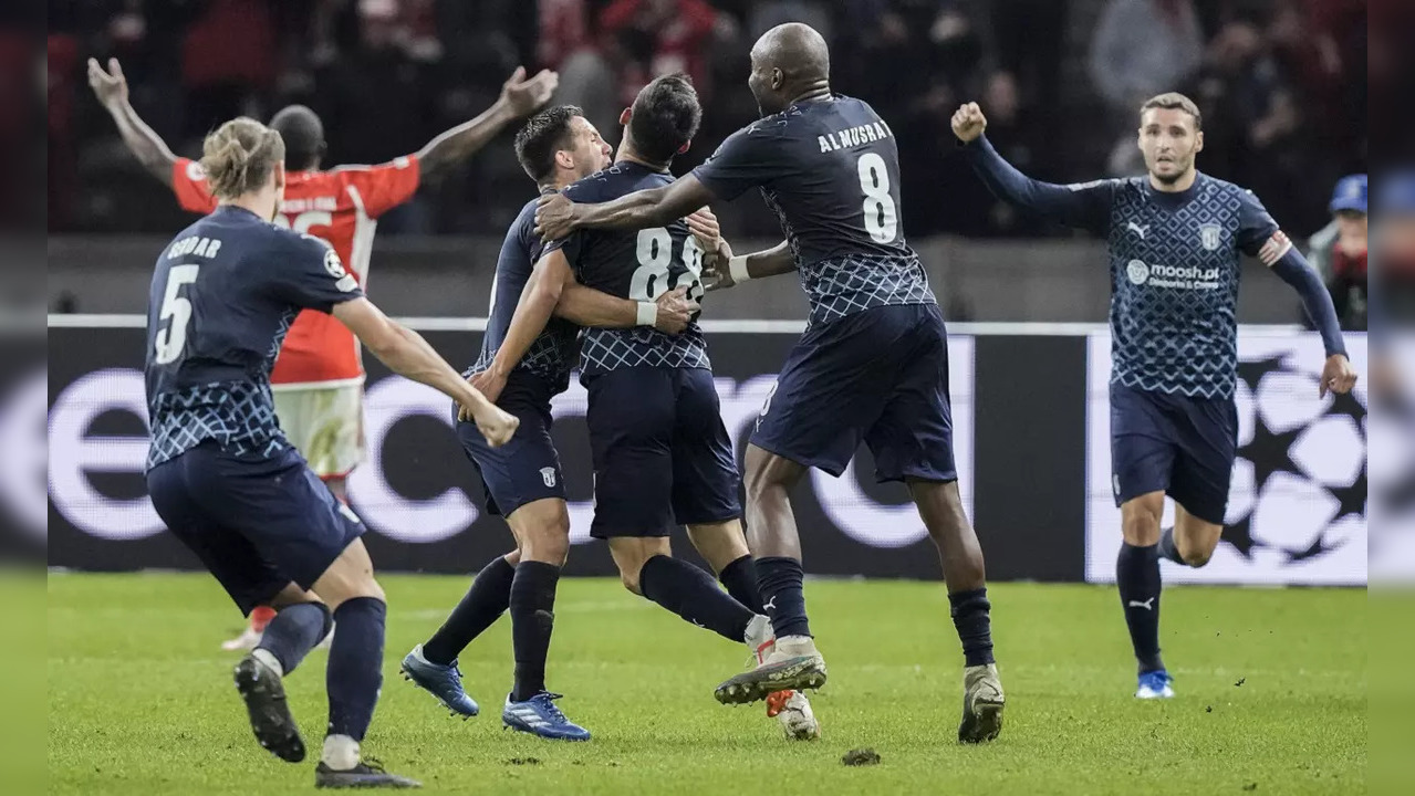 Braga beat Union Berlin 3-2 in Champions League