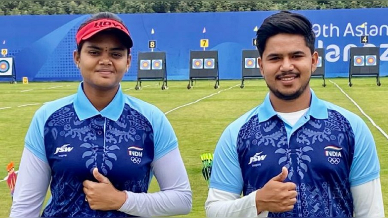 Archers Jyothi Surekha, Pravin Ojas Clinch Gold In Mixed Team Compound