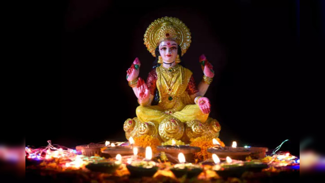 Goddess Lakshmi is offered paddy crops during Tula Sankranti