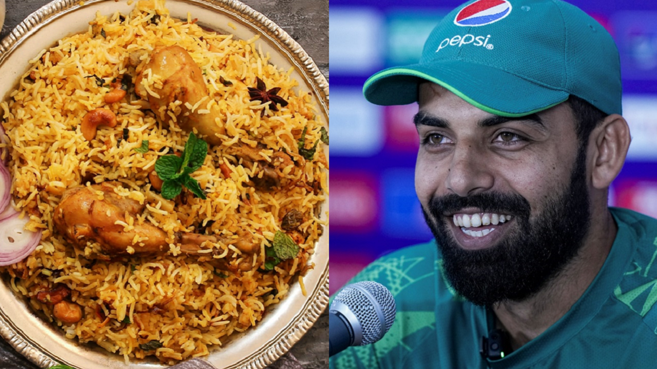 Shadab Khan blames Hyderabadi biryani for Pakistan's poor fielding in ODI World Cup 2023 warm-up matches