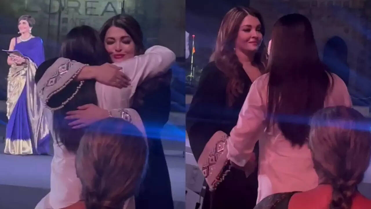 Exclusive! Aishwarya Rai Bachchan Greets Shefali Shah With A Long, Warm ...