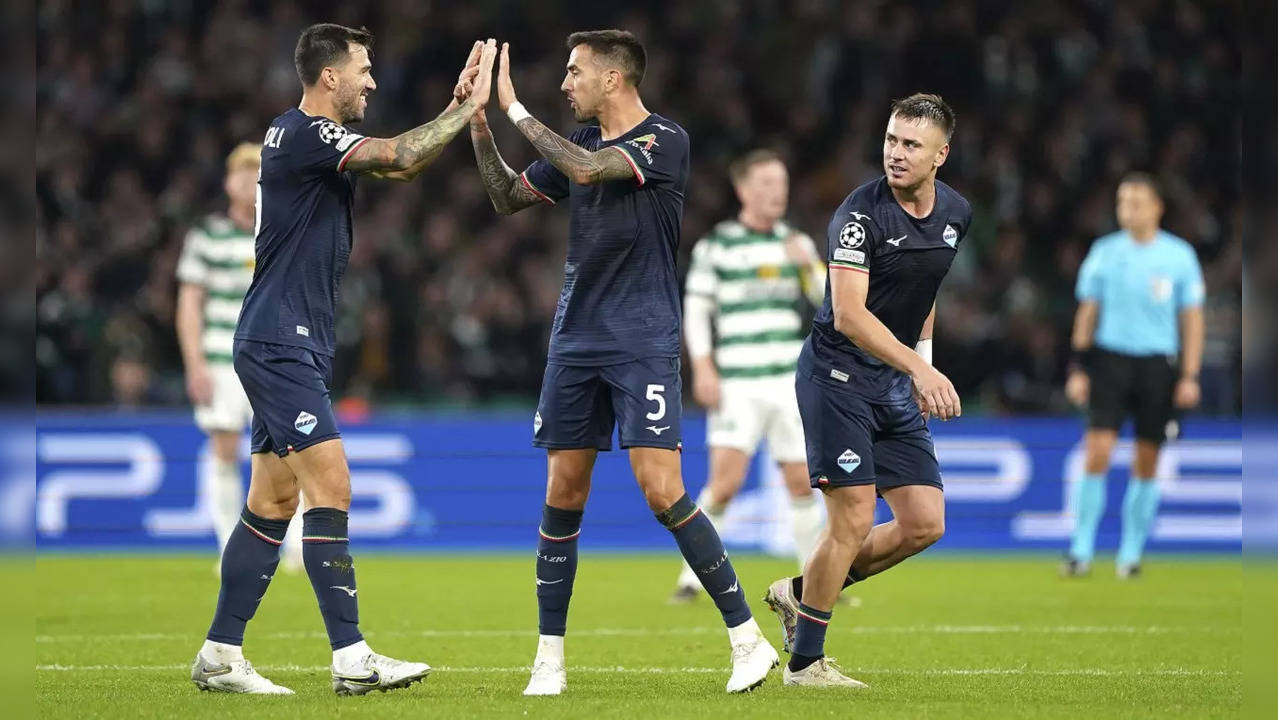 Lazio beat Celtic in Champions League