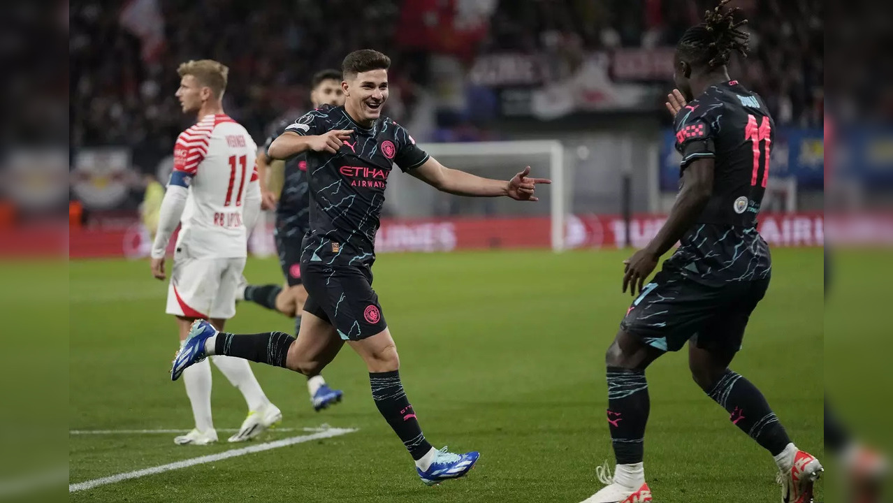 Man City beat RB Leipzig in Champions League