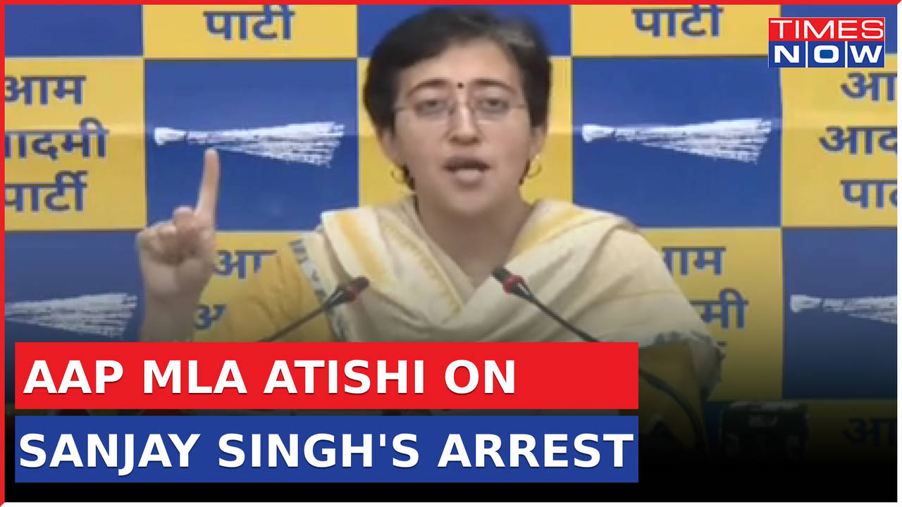 AAP Leader Atishi Marlena Calls Out BJP Over Sanjay Singh’s Arrest | ED ...