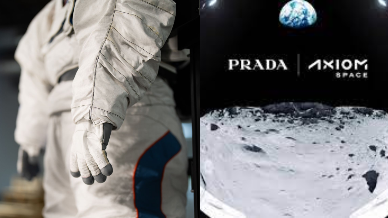 Prototype of  Prada's Out-of-This-World Spacesuits (Photo: Axiom Space)