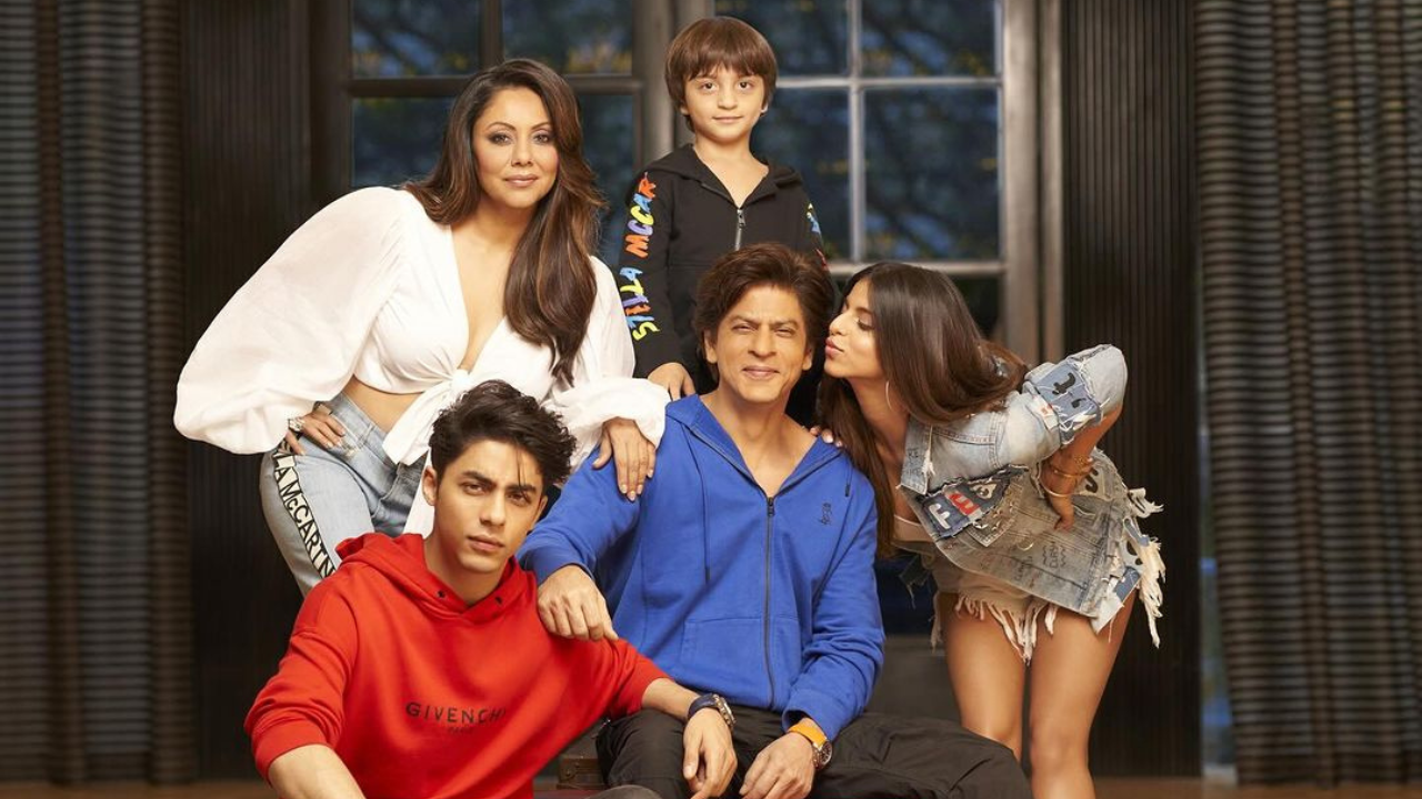 Shah Rukh Khan's 'Picture Perfect' Family Portrait