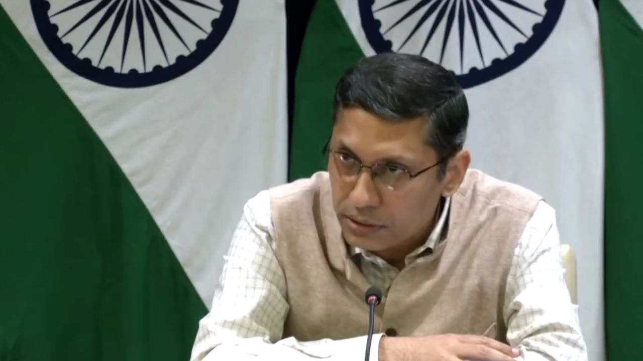 MEA spokesperson Arindam Bagchi