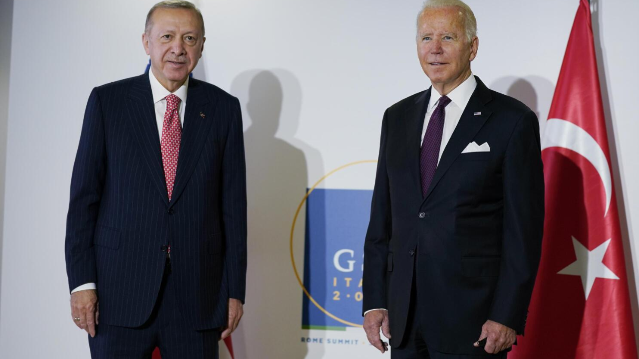 Turkey President Erdogan and US President Biden