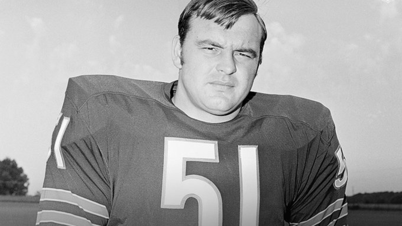 Chicago Bears Football jersey, worn by Dick Butkus