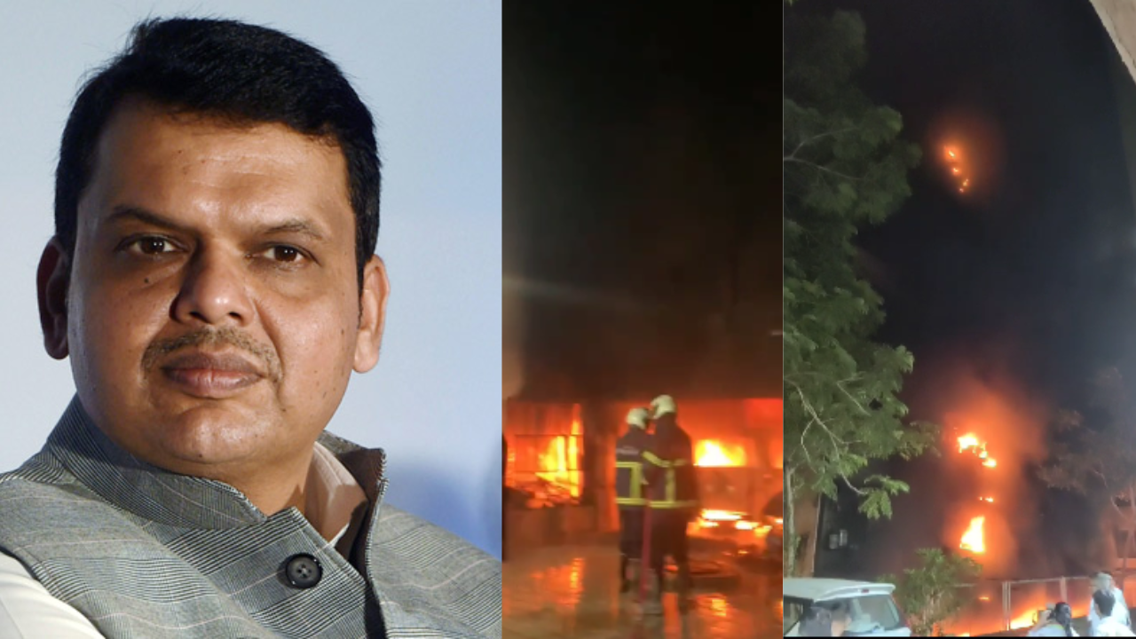 fadnavis on goregaon fire