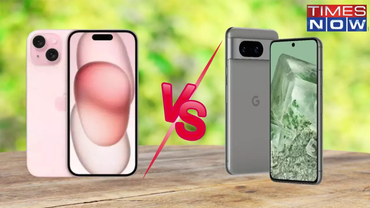 iPhone 15 vs Pixel 8