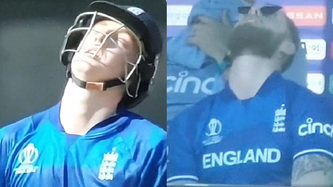 Ben Stokes' Reaction After His Replacement Harry Brook's Wicket Against New Zealand During ODI World Cup 2023 Match Goes Viral – WATCH