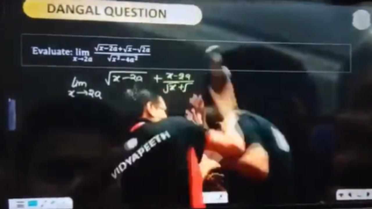 Physics Wallah Teacher Gets Slapped During Live Session, Viral Video surfaces Online