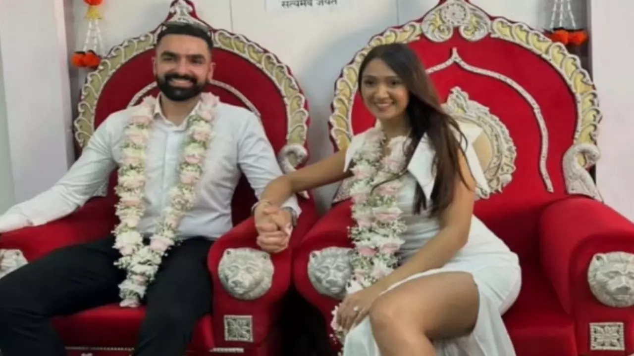 Krissann Barretto and Nathan Karamchandani