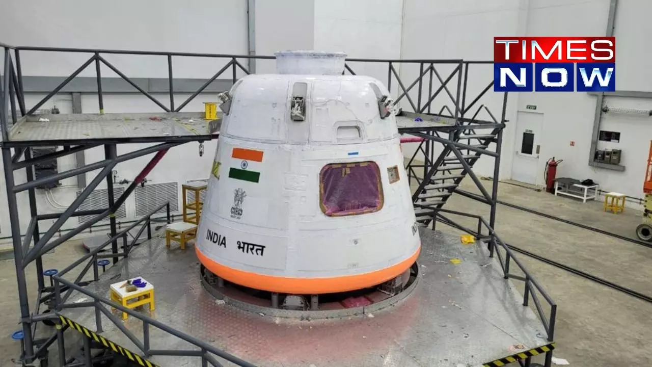 ​India's Gaganyaan Mission Gears Up: Unveils Test Crew Module​ | Credit: ISRO